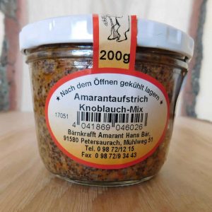 Amarantaufstrich Knoblauch-Mix