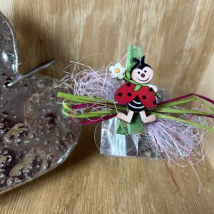 Geschenkschachtel Kürbiskerne schokoliert, bunt gemischt