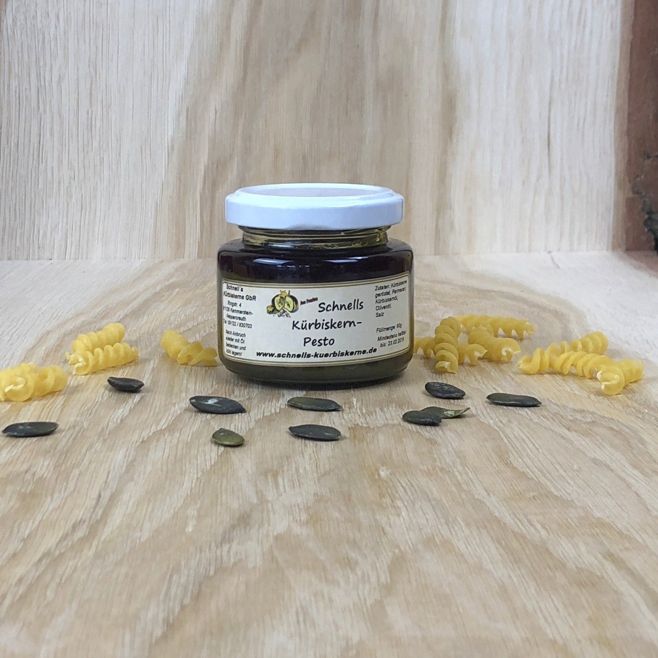 Kürbiskern-Pesto - einfach zu Nudeln, Gnocchi, als Topping