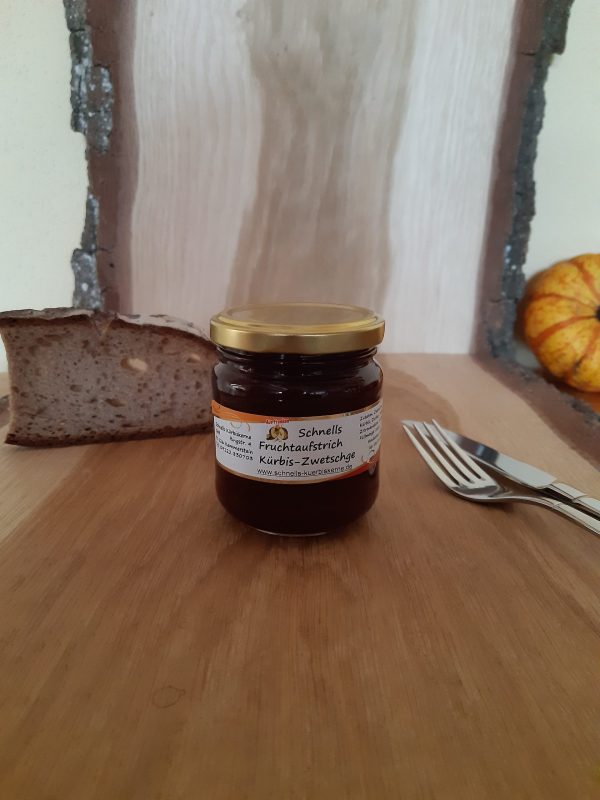 Fruchtaufstrich Kürbis-Zwetschge