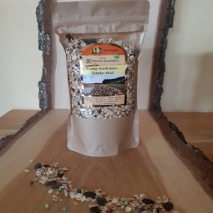 Buntes Kürbiskern-Schoko-Müsli