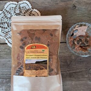 Kürbiskern-Knusperstückchen Hanf + Kräuter der Provence