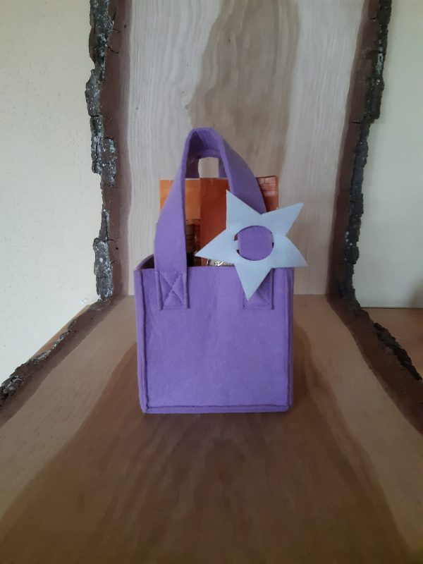 Filztasche mit Stern