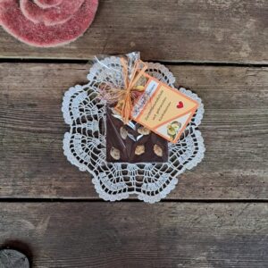 Zartbitter und gebrannte Kürbiskerne, 45g
