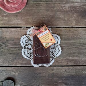 Zartbitter und gebrannte Kürbiskerne, 75g