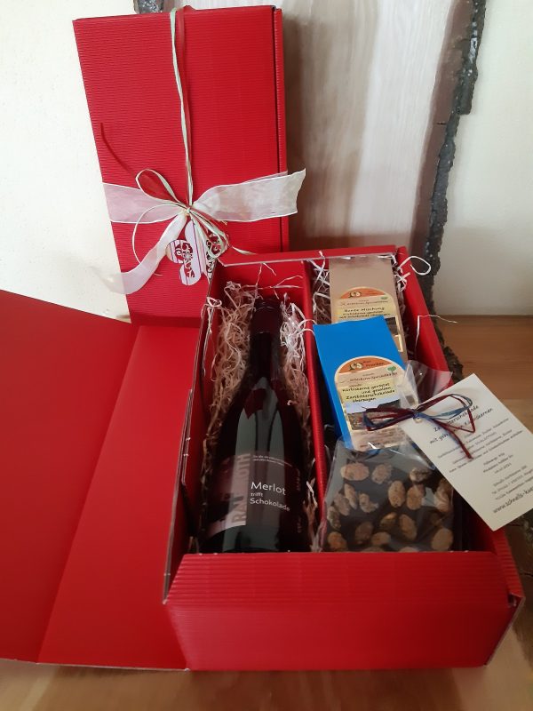 Geschenkbox Schokoliebe