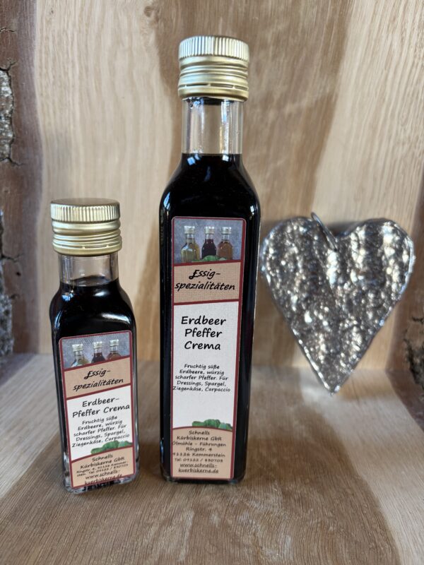 Erdbeer Pfeffer Crema