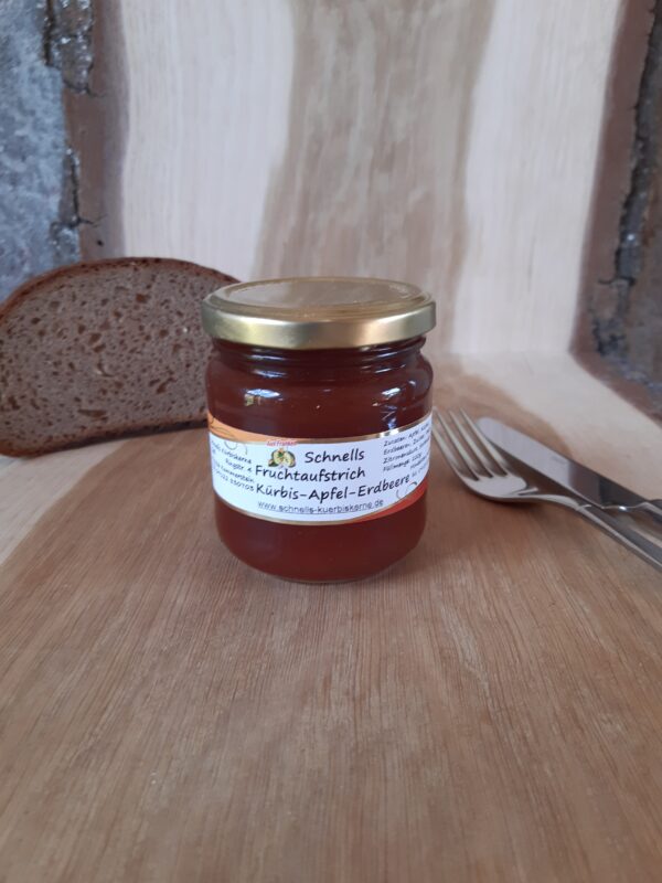 Fruchtaufstrich Kürbis-Apfel-Erdbeere