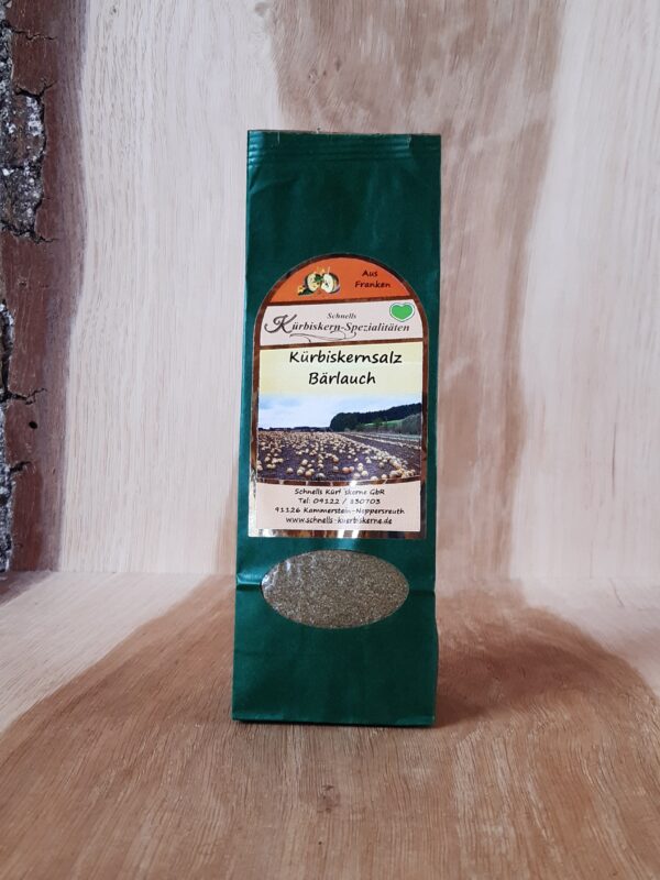 Kürbiskernsalz mit Bärlauch - Nachfüllpack
