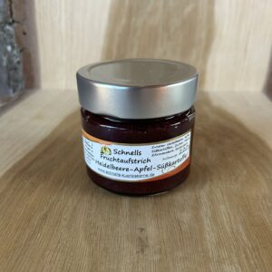 Fruchtaufstrich Heidelbeere-Apfel-Süßkartoffel