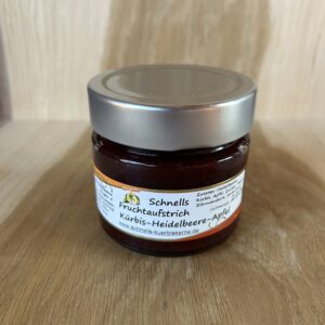 Fruchtaufstrich Kürbis-Heidelbeere-Apfel