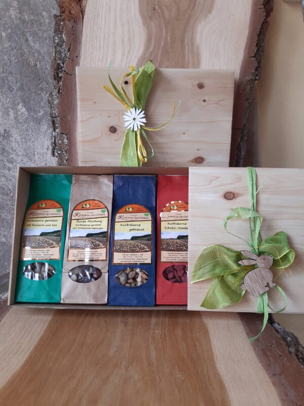 Geschenkbox Kerne