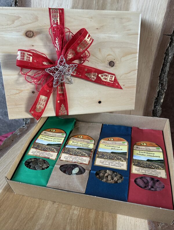 Geschenkbox Weihnachtskerne