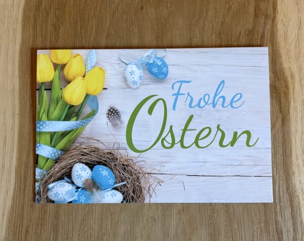 Grußkarte Frohe Ostern