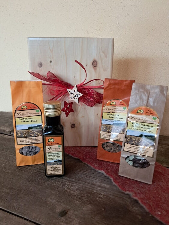 Weihnachtspräsent Freude schenken | Schnell’s Kürbiskerne GbR Weihnachtspräsent Freude schenken