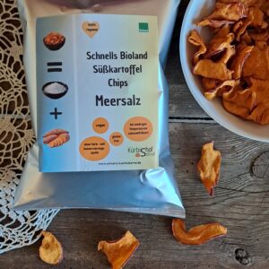 Süßkartoffelchips Meersalz