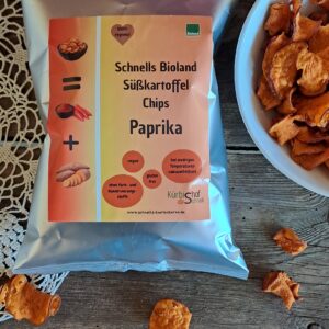 Süßkartoffelchips Paprika